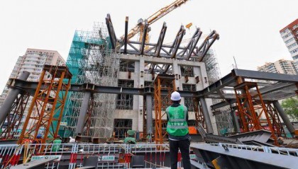 “艺术方舟”年底现雏形，北京歌舞剧院主体钢结构封顶