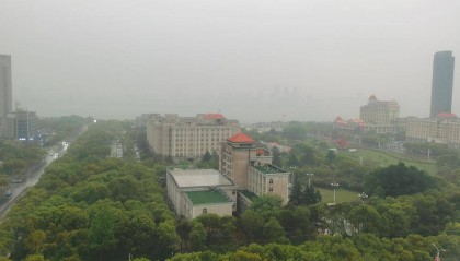 江西南昌发布冰雹红色预警