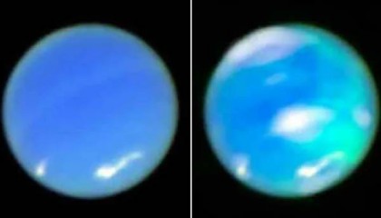 NASA捕捉到海王星极光细节