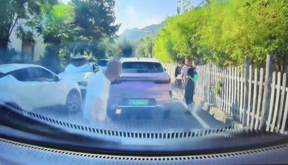 陕西一景区有车辆逆行、“人肉加塞”引众怒 当地交警开出罚单